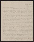Letter from Venetia Cox to B. T. Cox